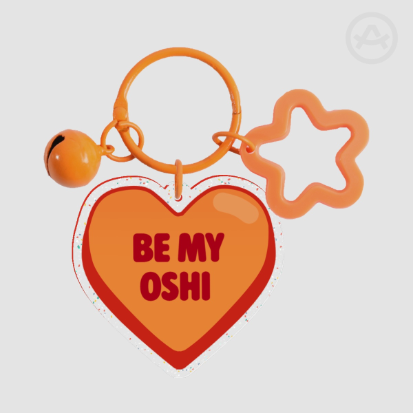 Pre-Sale《 VALENTINES 》Be My Oshi? Glitter Acrylic Keychain
