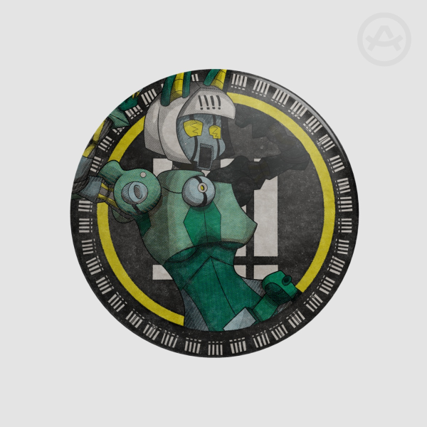 Robo Fortune Round Badges (Button Pins)
