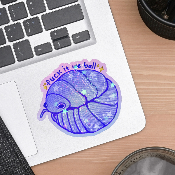 Pillbug Sticker