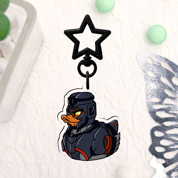 Wildbeak - KOBD Duckies - Clear Acrylic Keychain