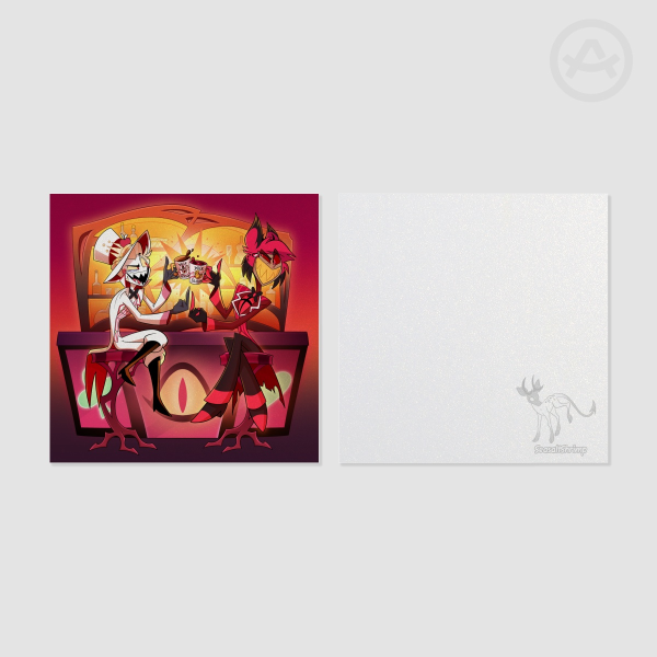 Alastor and Lucifer Photocard