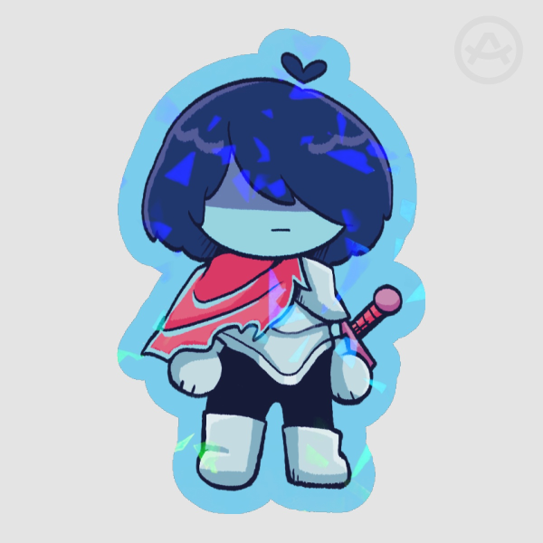 Kris Deltarune Sticker