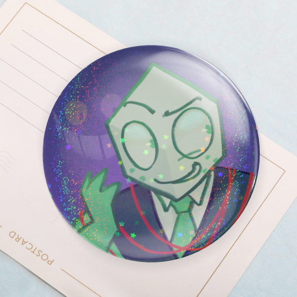 Green Pippins Button