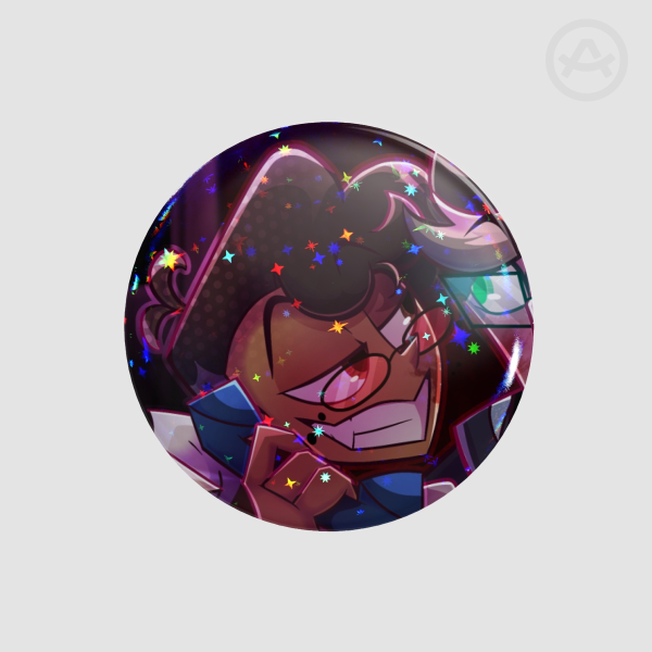 Human Al murdermedia Round Badges