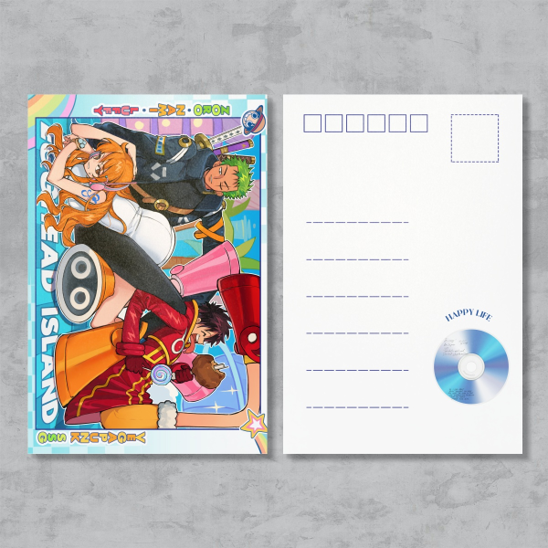 ZoroLuffyNami Postcards