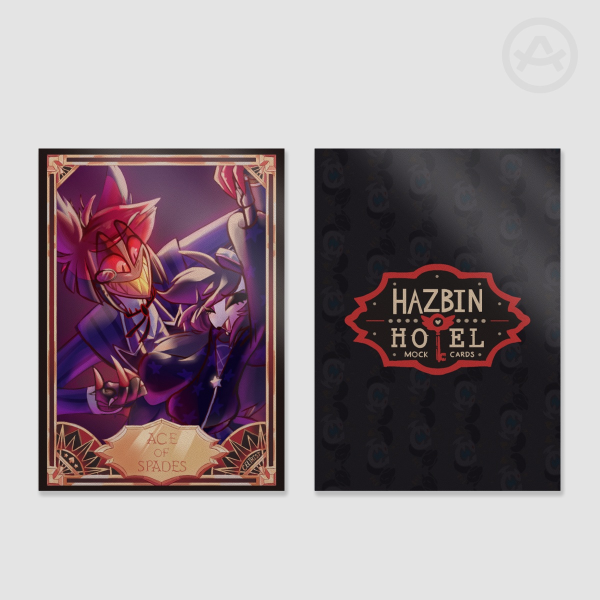 "Ace of Spades" Mock Trading Card