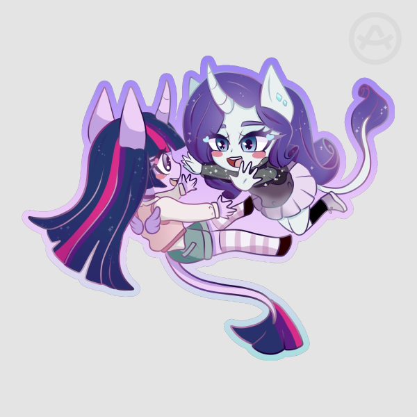 Big raritwi sticker - my little pony