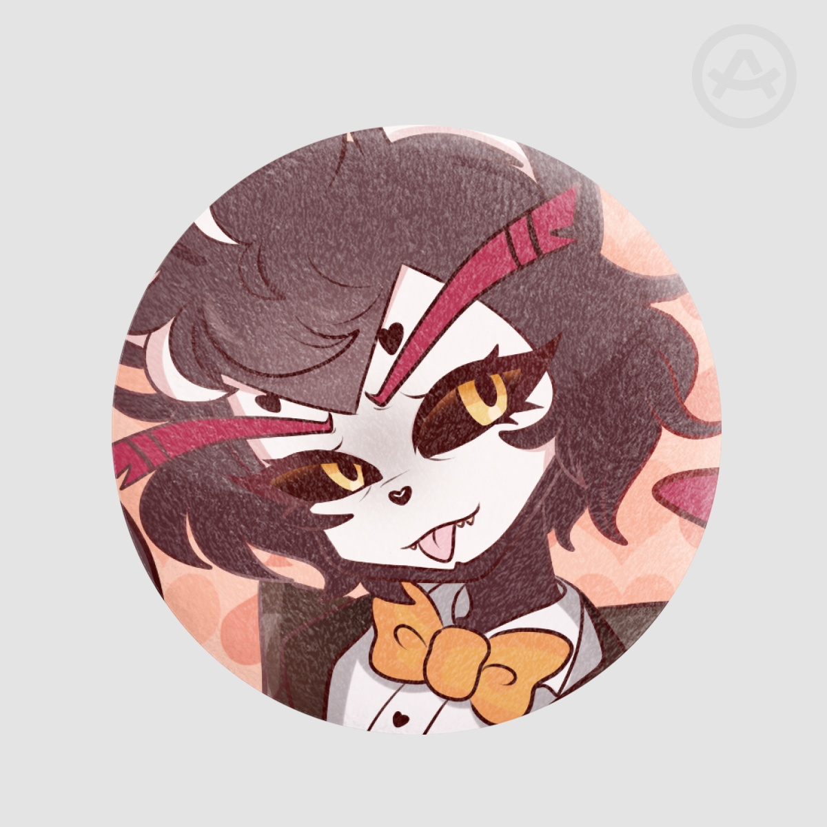 Overlord Husk plush badge