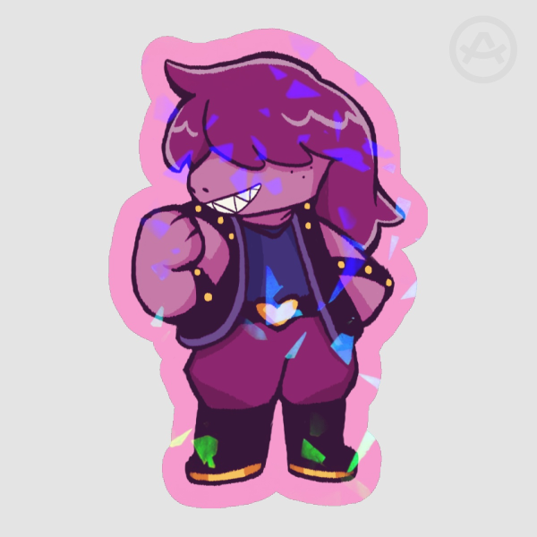 Susie Deltarune Sticker
