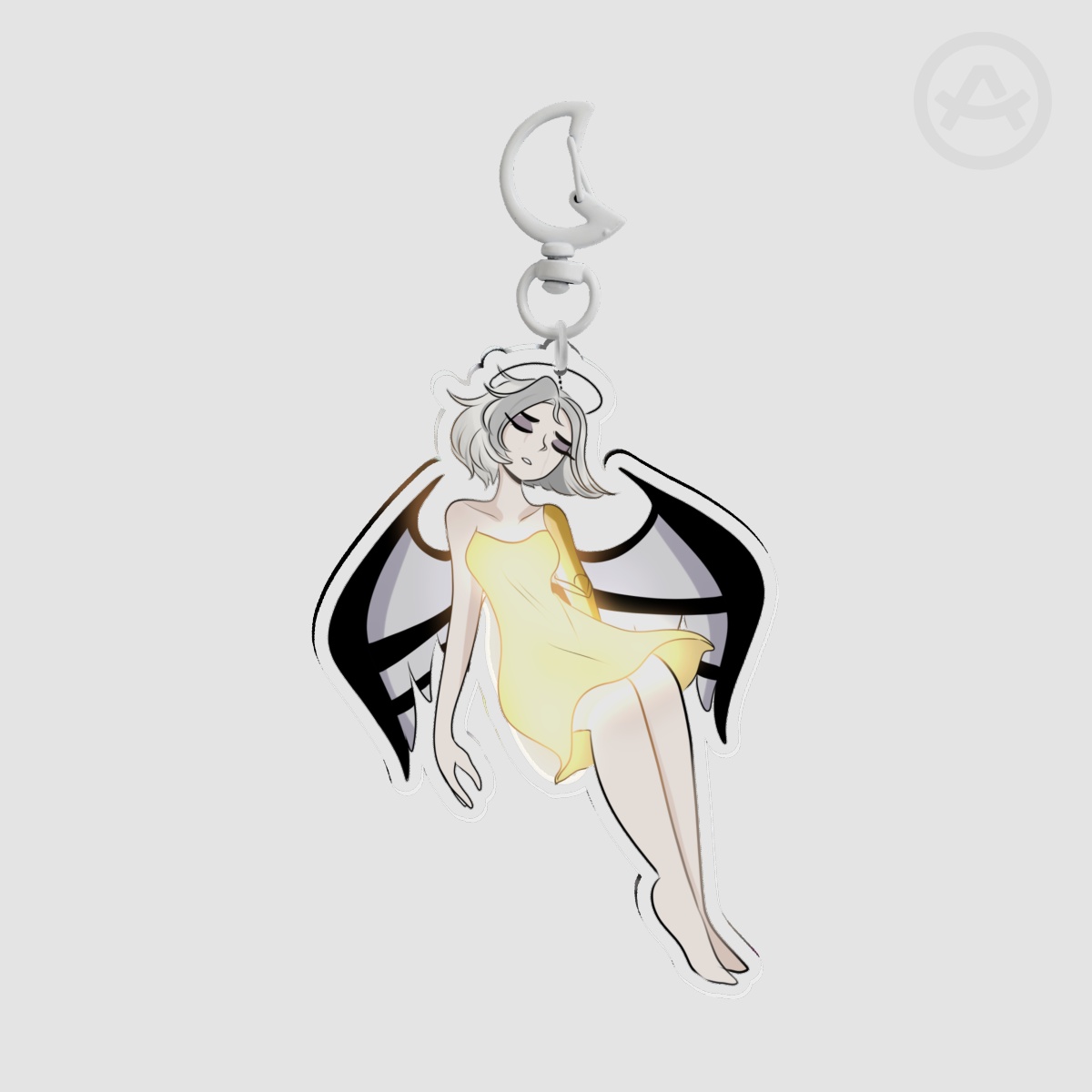 Lute keychain - hazbin hotel