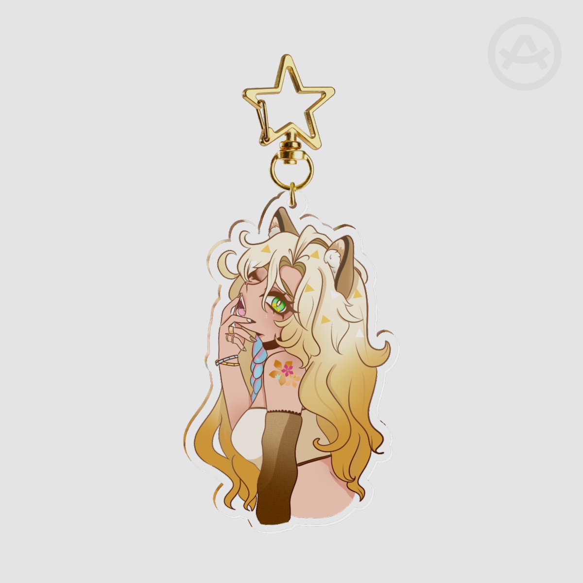 Xilonen - Clear Acrylic Keychain