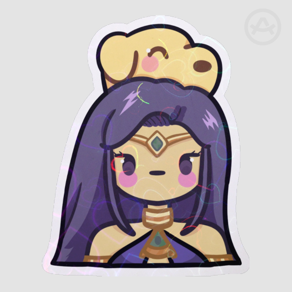 Juniper Holographic Sticker