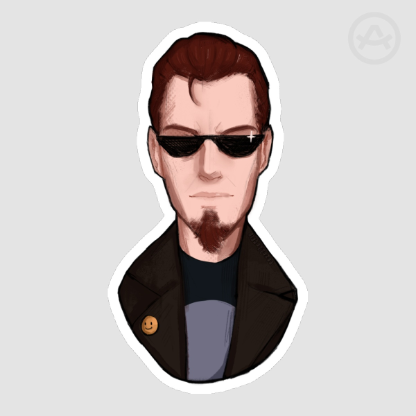 Postal 2 dude sticker