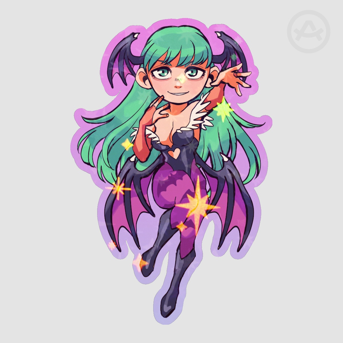 Morrigan Sticker