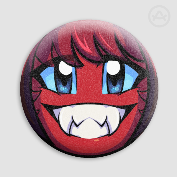 Ray's Face | Plush Badges