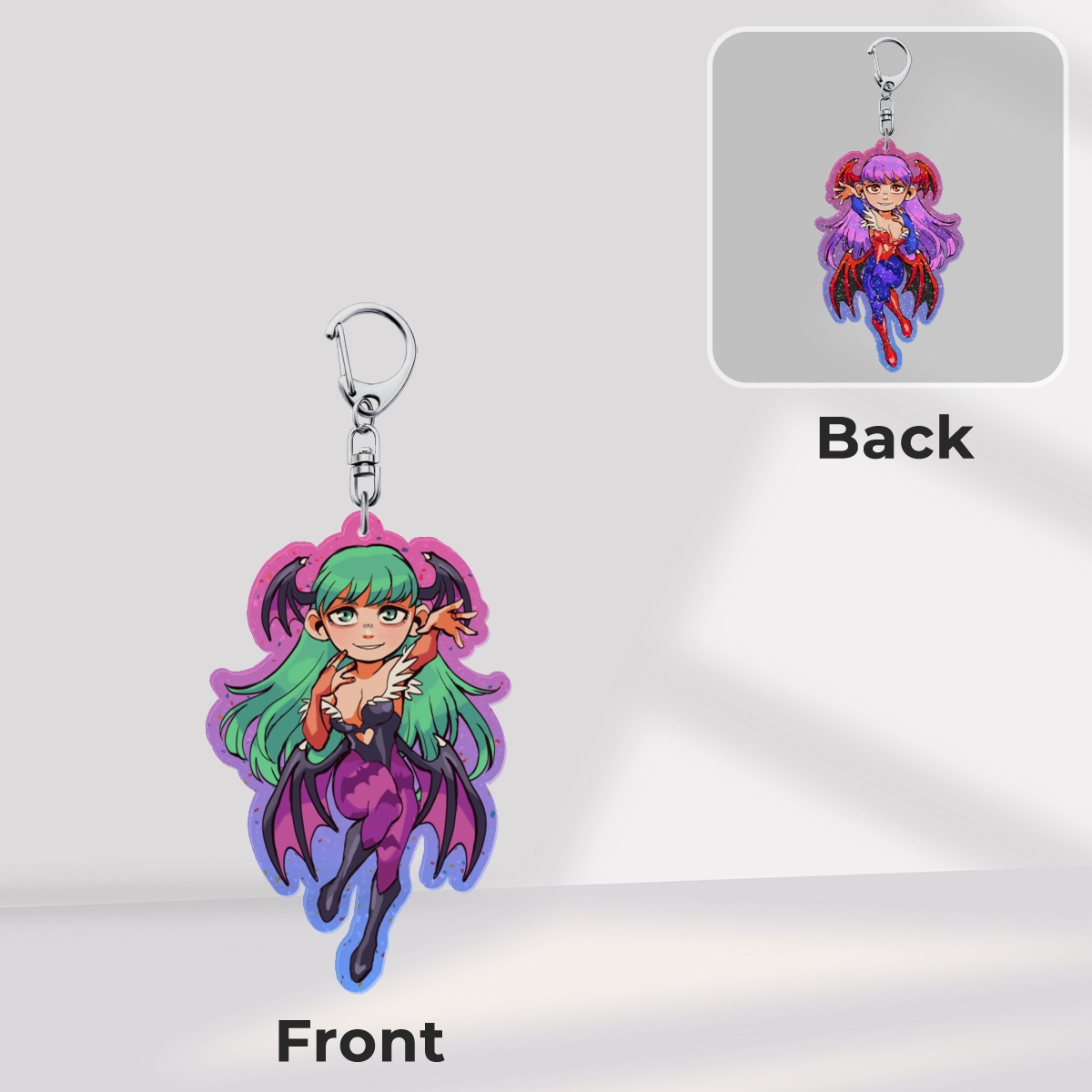Doublesided Morrigan Charm