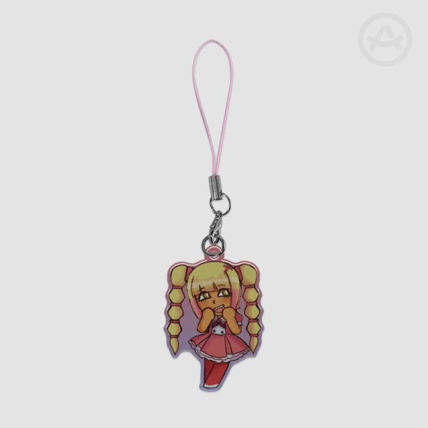 Crystal Epoxy Phone Charm