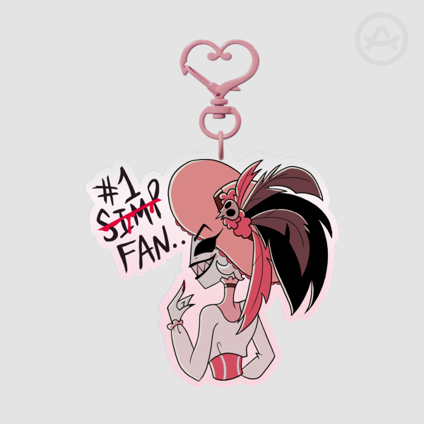 #1 Simp - I MEAN FAN / Rosie "Don't you Forget" Keychain
