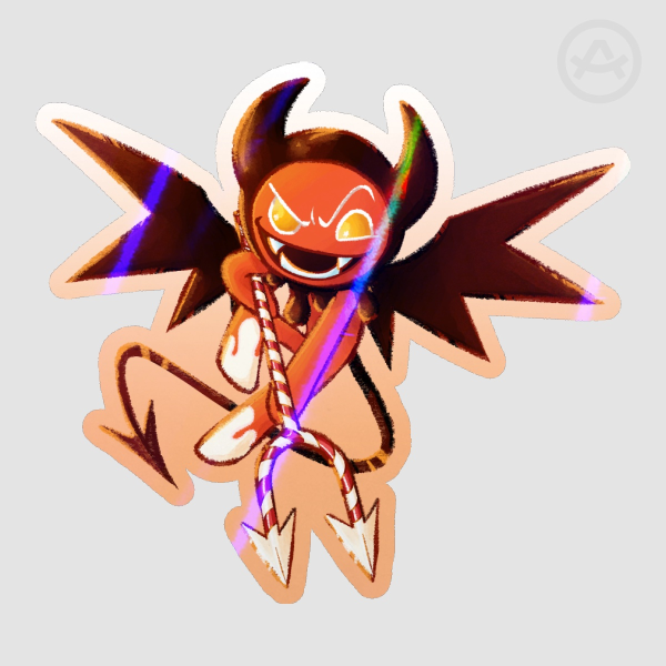 Crk Devil Cookie Sticker