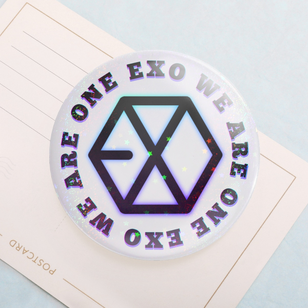 Exo "We are one" badge