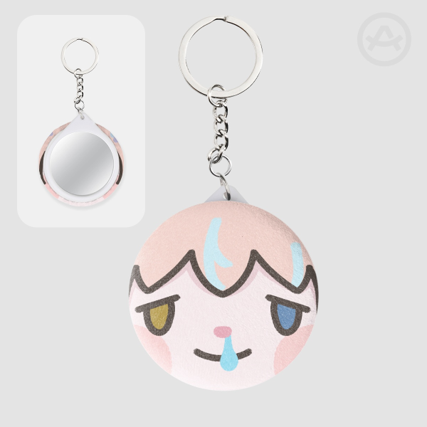 Fui Snot - Plush Badge Mirror Keychain
