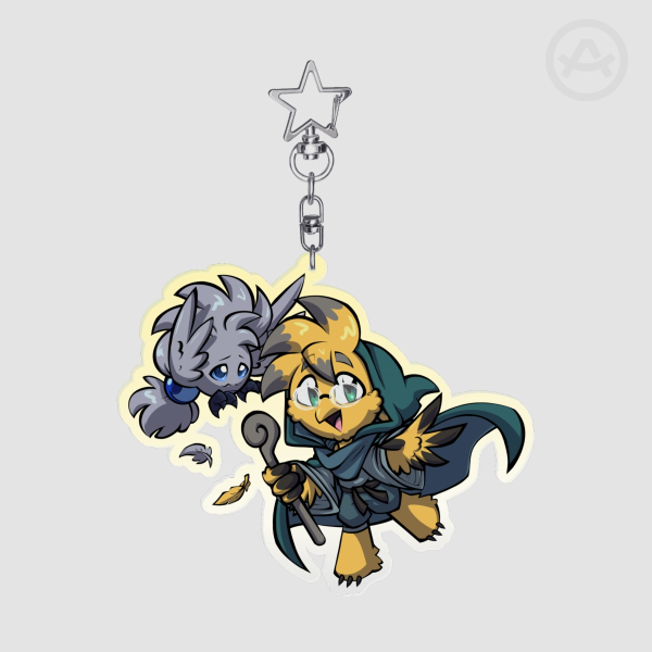 Paligan & Petter Chibi (2023) | Acrylic Keychains
