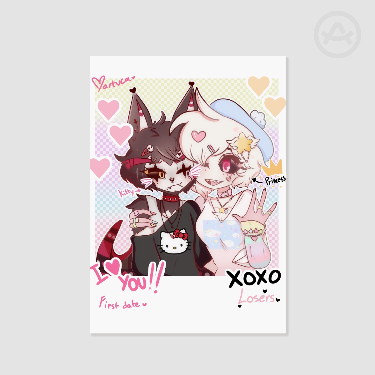 huskerdust first date print