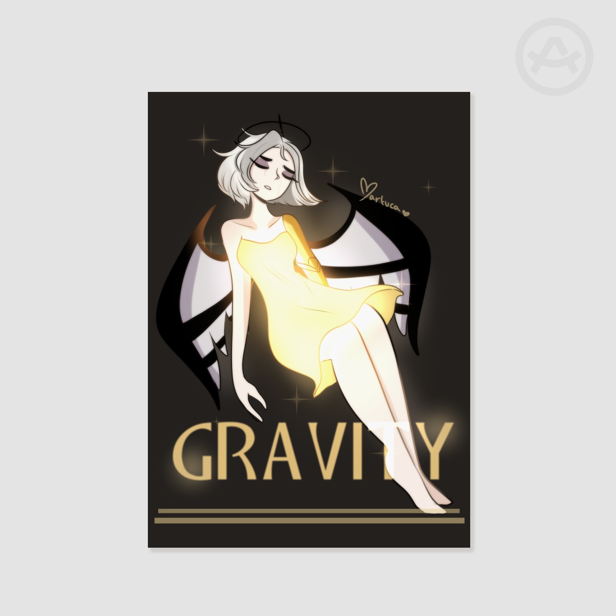 Lute - Gravity print