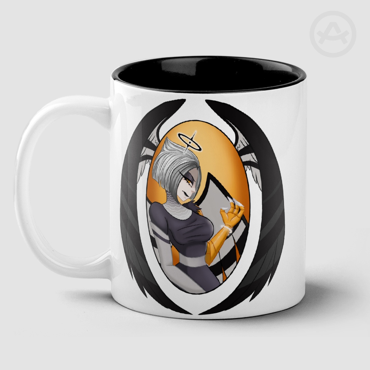 Lute Hazbin Hotel Portrait Mug