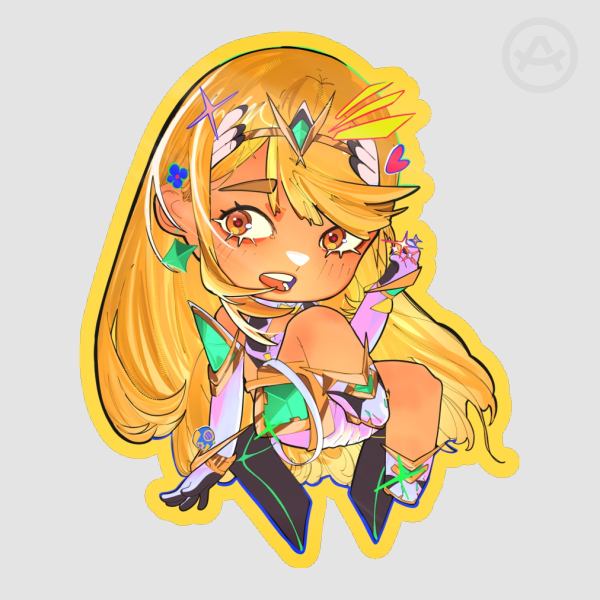 MYTHRA GLOSSY STICKER