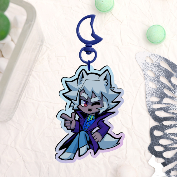 Icabod Acrylic Keychain