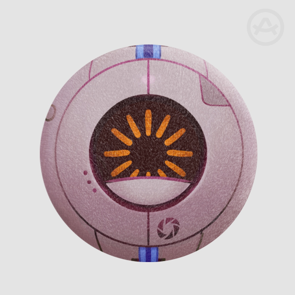 Space Core Plush Badge