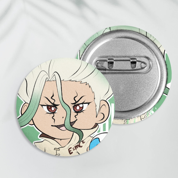 Senku Plush Badge