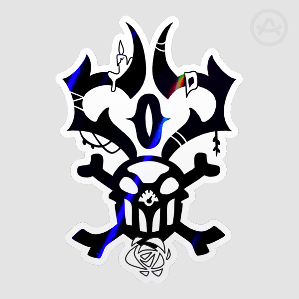 Rosie & Alastor Joint Sigil Sticker - Holo