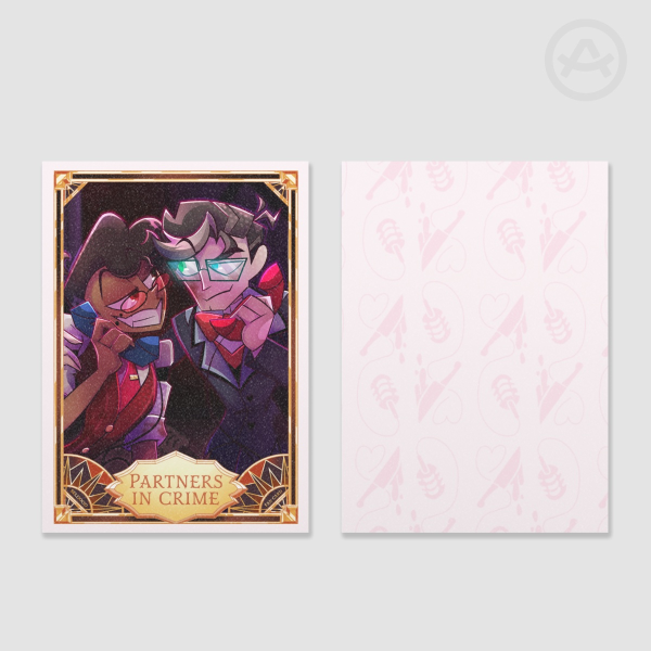 Partners In Crime MurderMedia Holographic Unofficial Trading Card