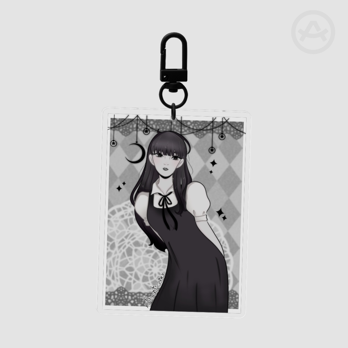 Samarie Fear and Huger rectangular keychain