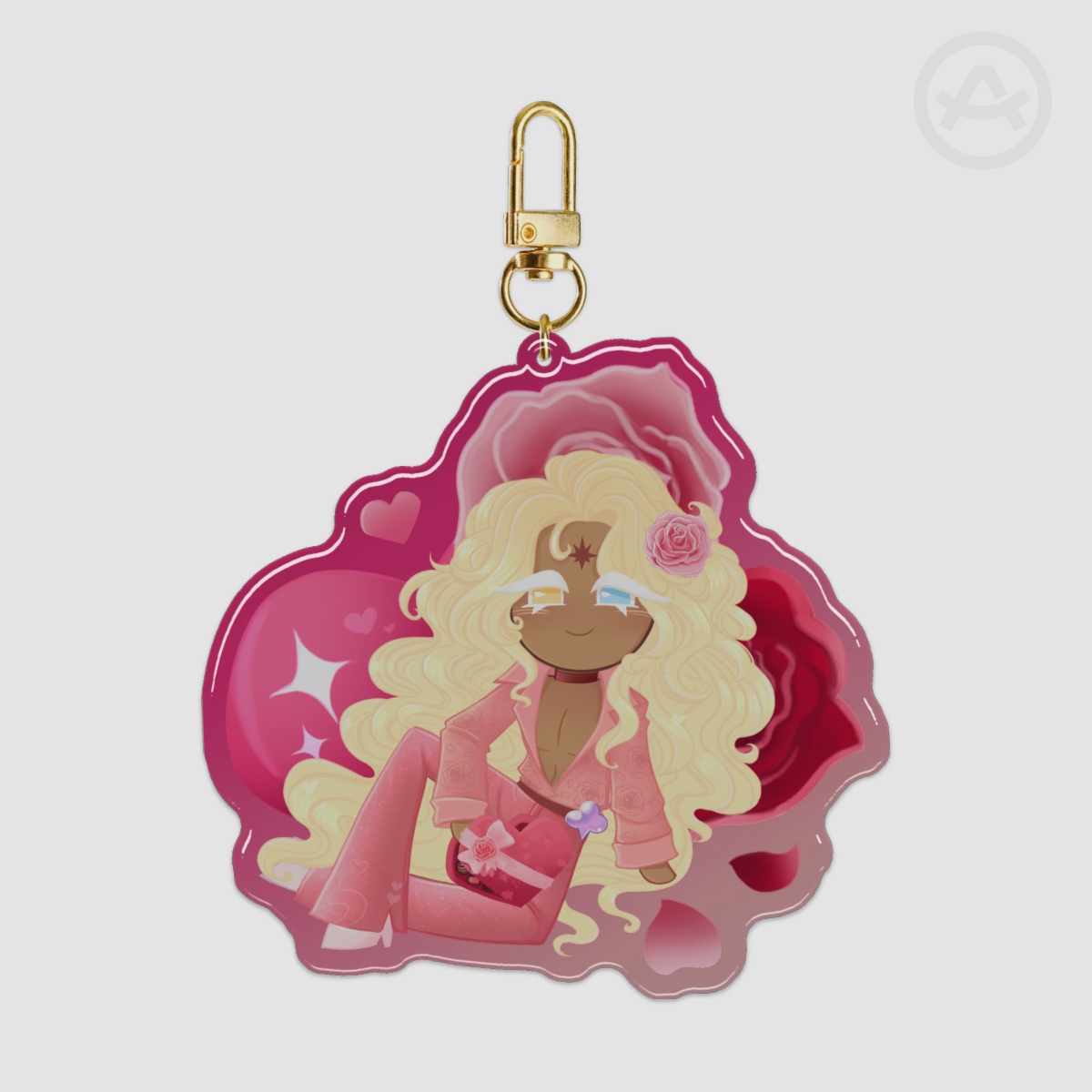 "Sweet valentine" Pure vanilla keychain