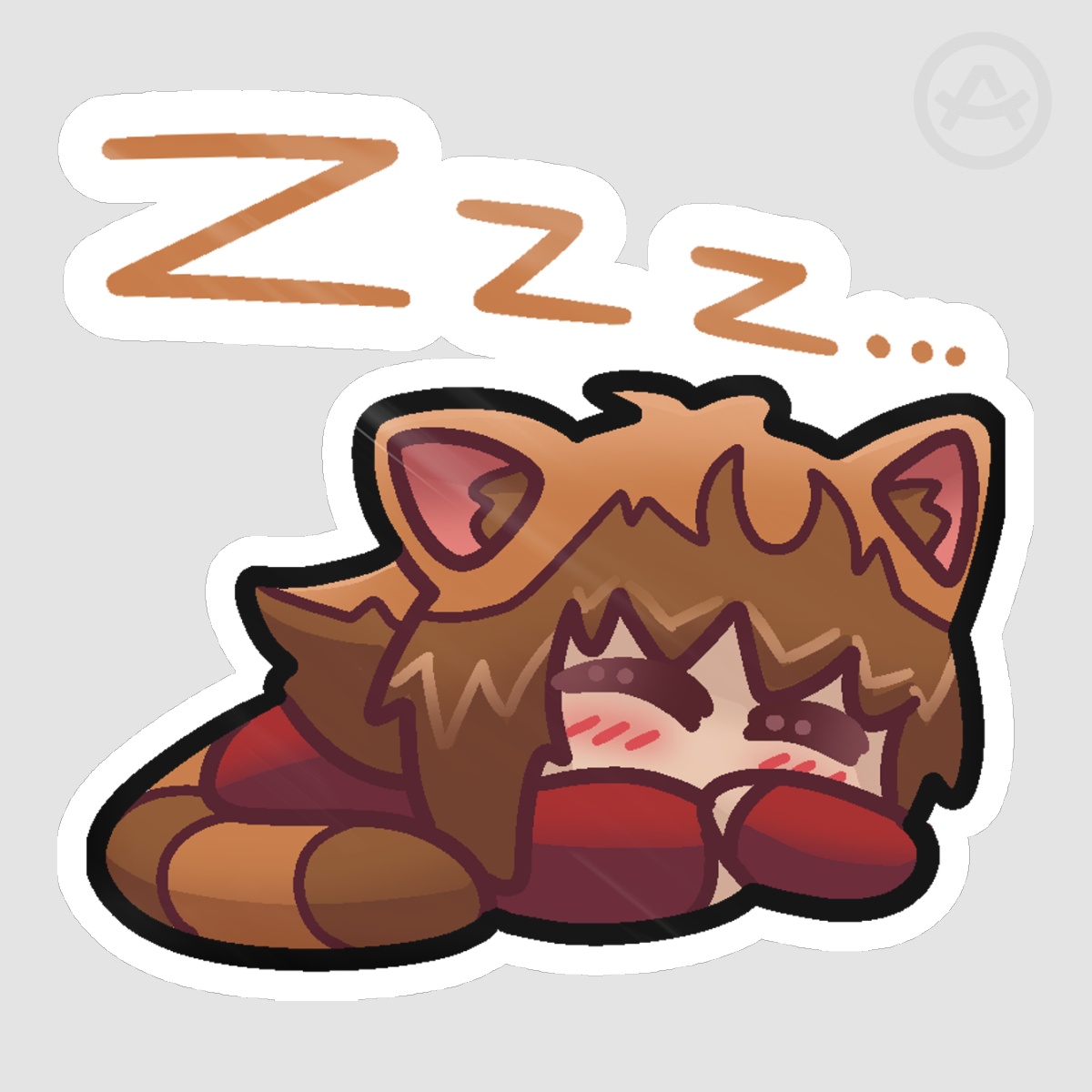 Nyaa Dropout Boy Die Cut Sticker