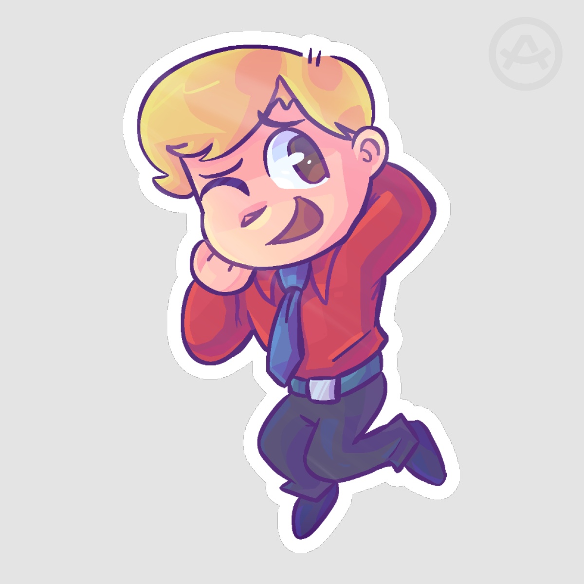 Theodore Teddy Huxley Sticker | KINDERGARTEN 2