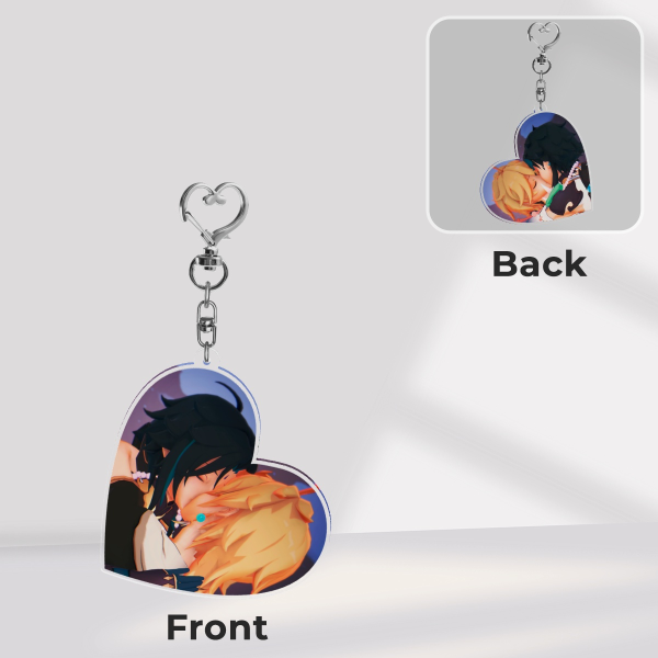 Xiao/Aether - Kiss Acrylic Keychains