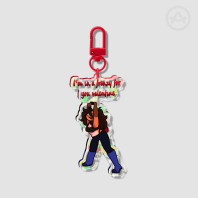 cainacu Broken Glass Acrylic Keychains