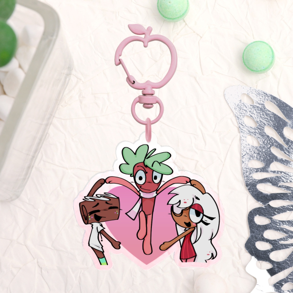 Cosmo & sprout & ginger valentine  Acrylic Keychains