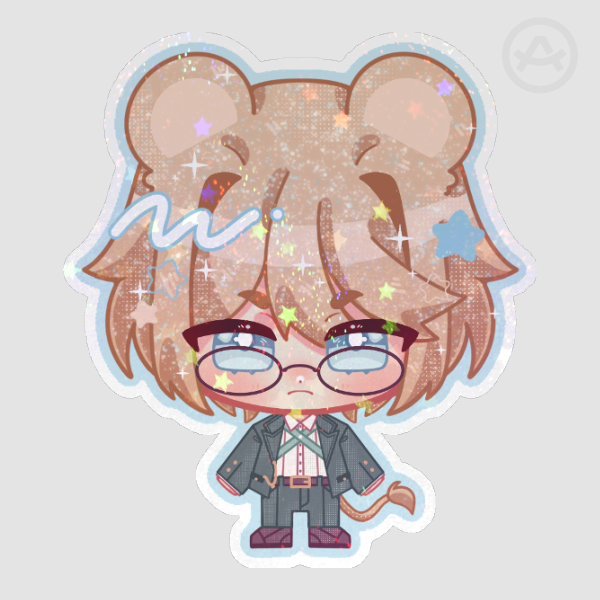 Byakuya Togami Die Cut Sticker