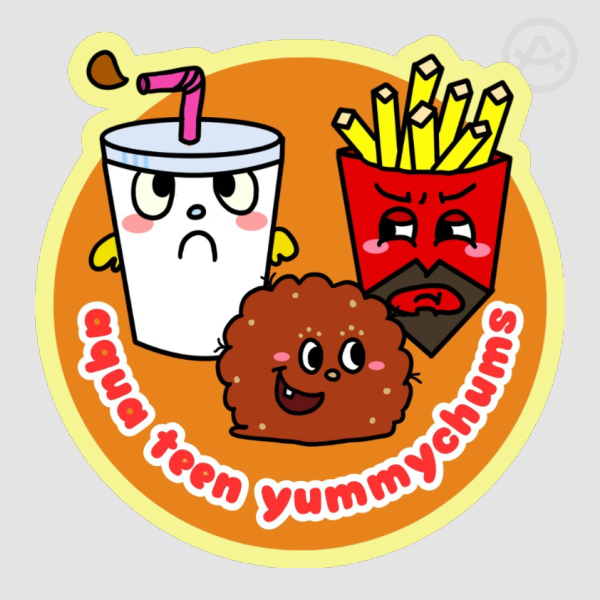 Aqua Teen Yummychums Sticker