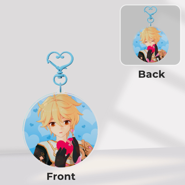 Aether be my Valentine Acrylic Keychain