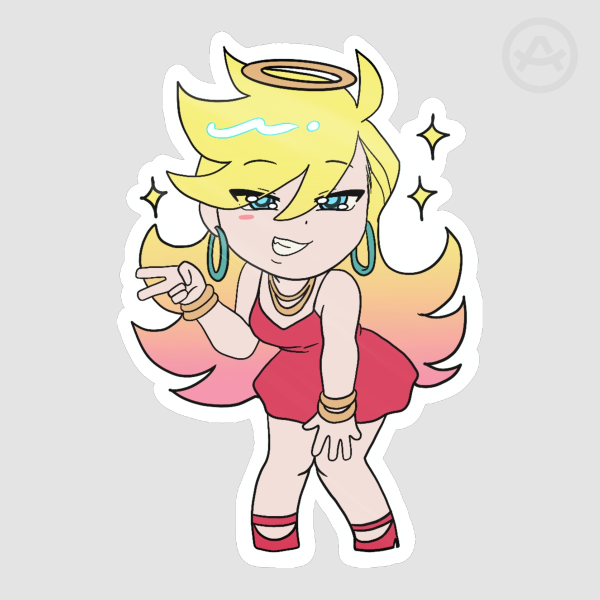 Panty Die Cut Stickers