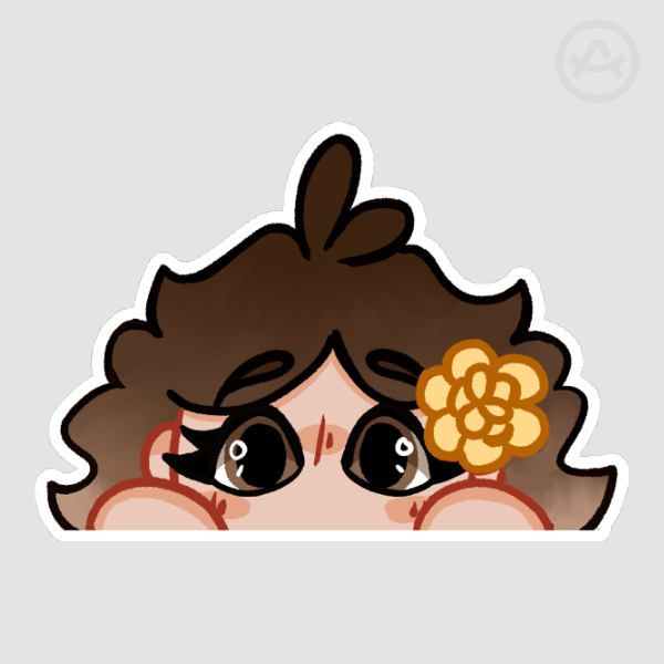 Pansetta Peek Sticker