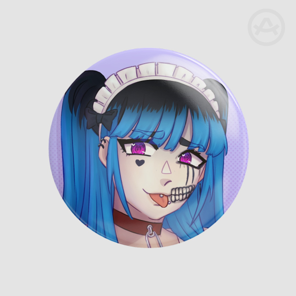 (HNDR) Darumi Maid Badge