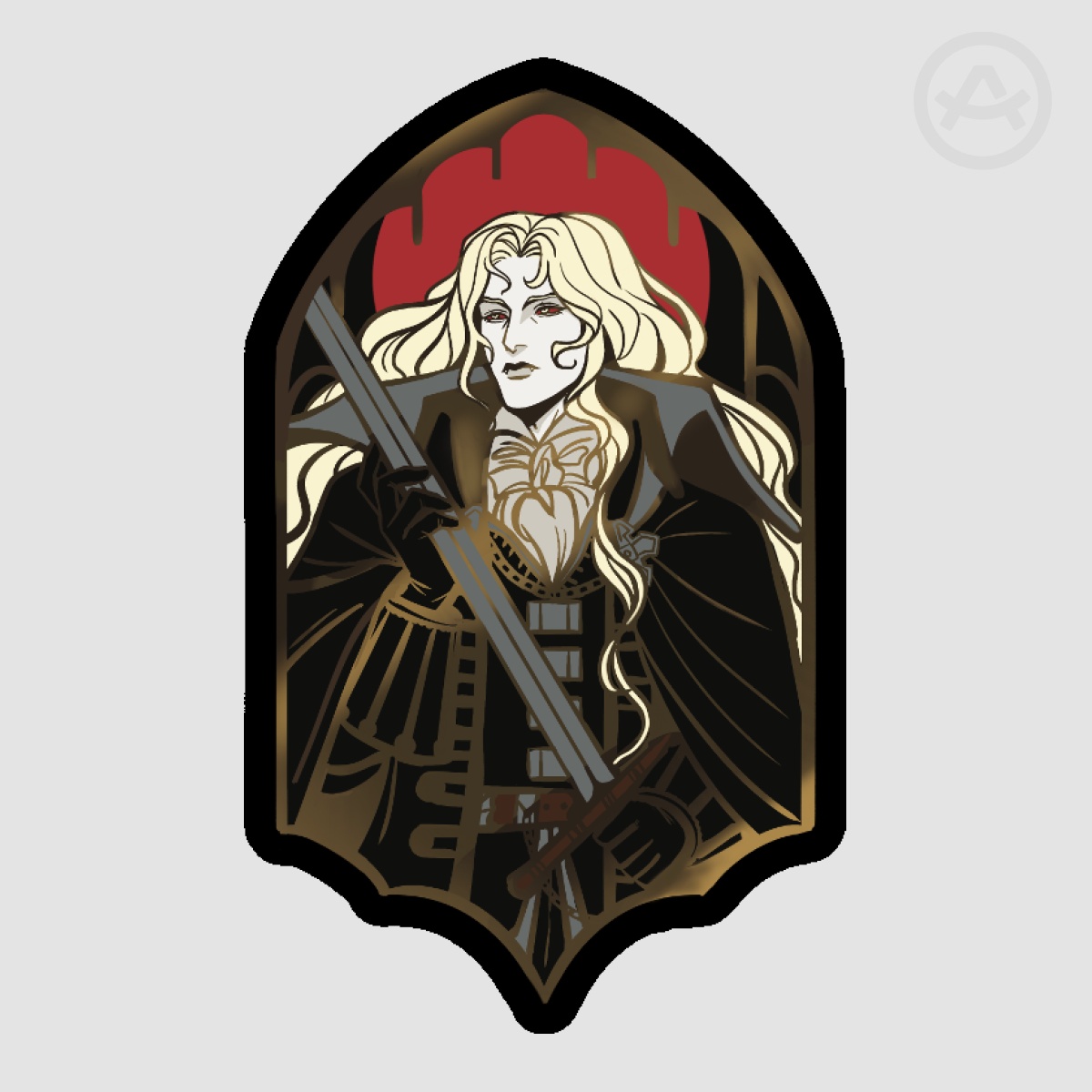 Alucard sticker {Castlevania}