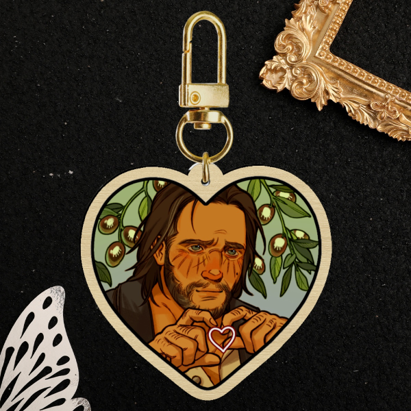 Kieran Duffy WOOD KEYCHAIN (RDR2))